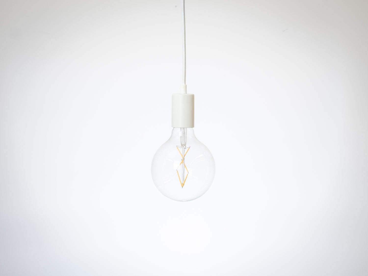 Modern Bare Bulb Pendant