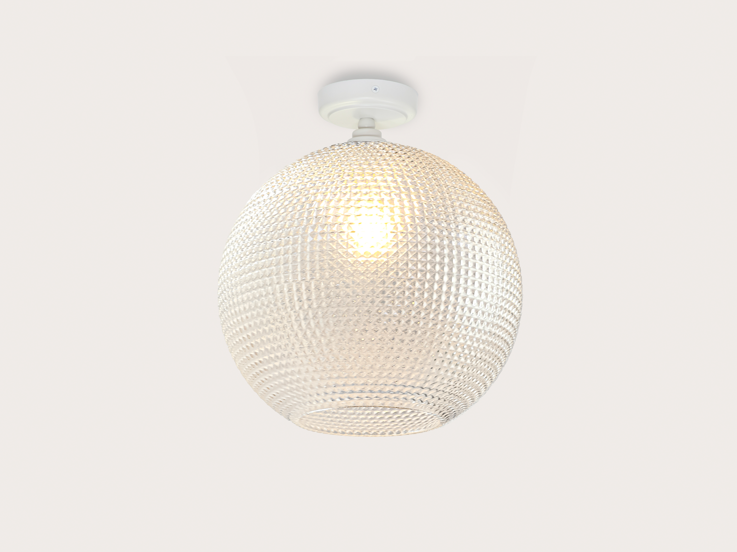 Fixed Arthur with Mr Ted Glass Shade