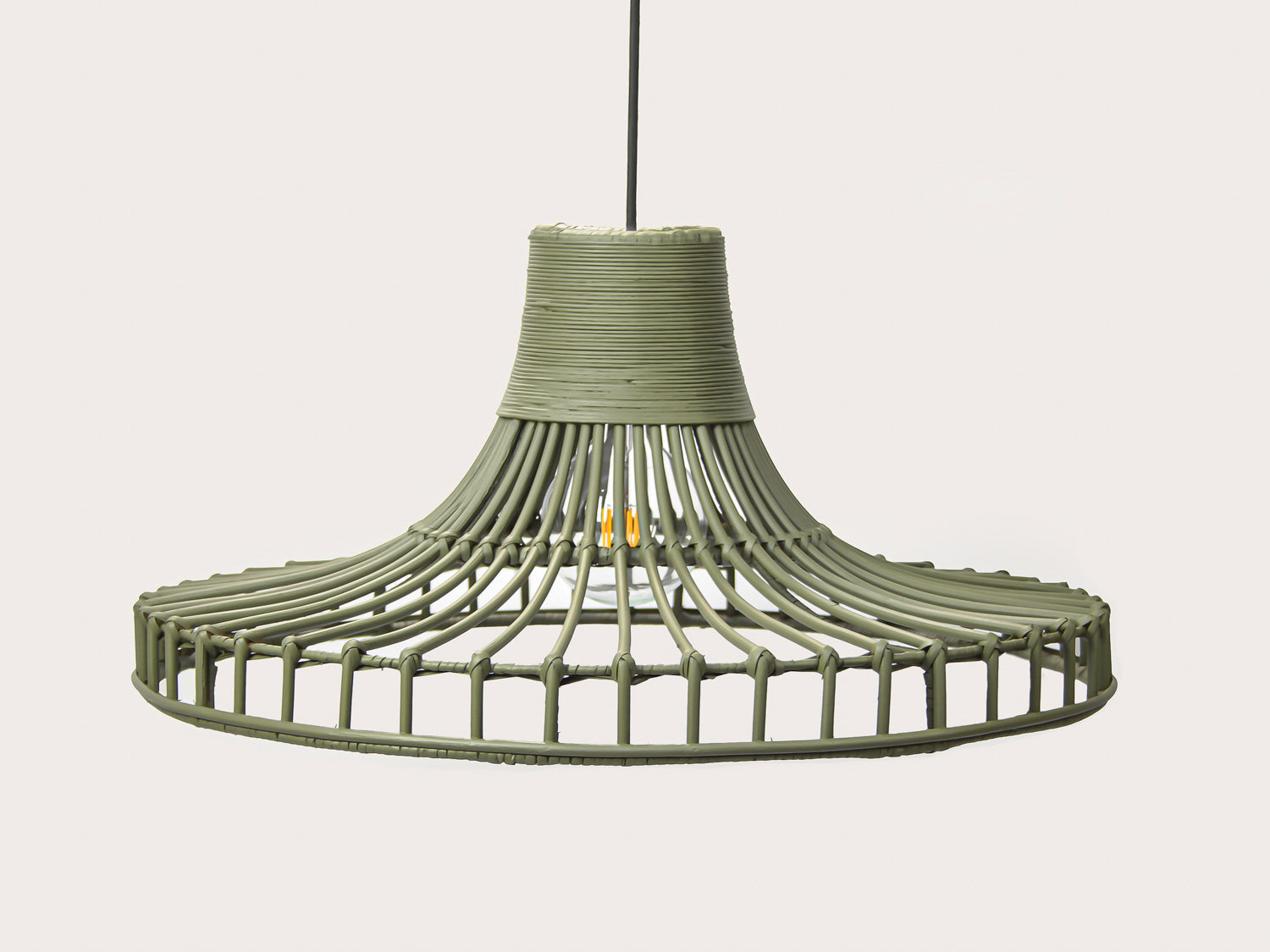 Coloured Rattan - 70cm Nuku Shade