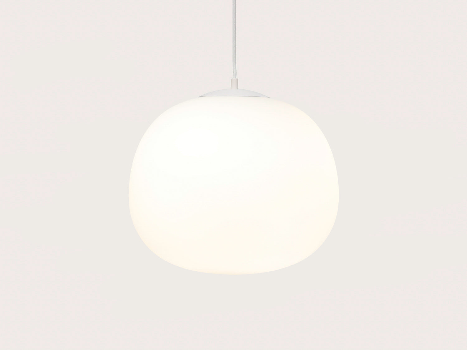 The Gang - Ollie Large Opal Glass Pendant