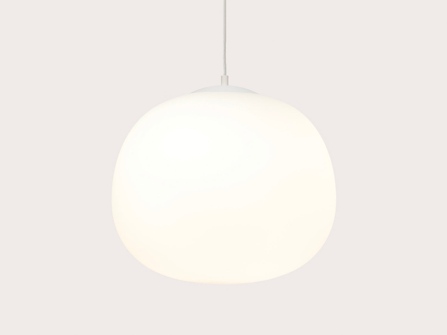 The Gang - Ollie Extra Large Opal Glass Pendant