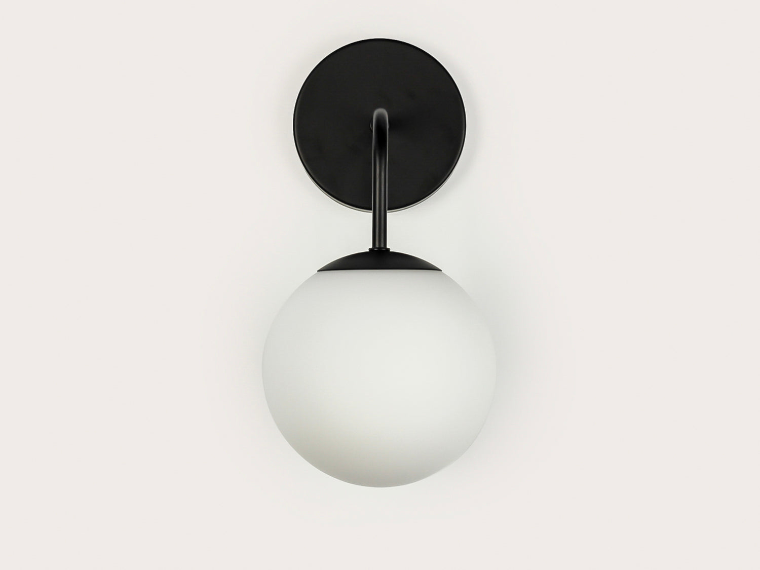 Opal Globe Wall Sconce