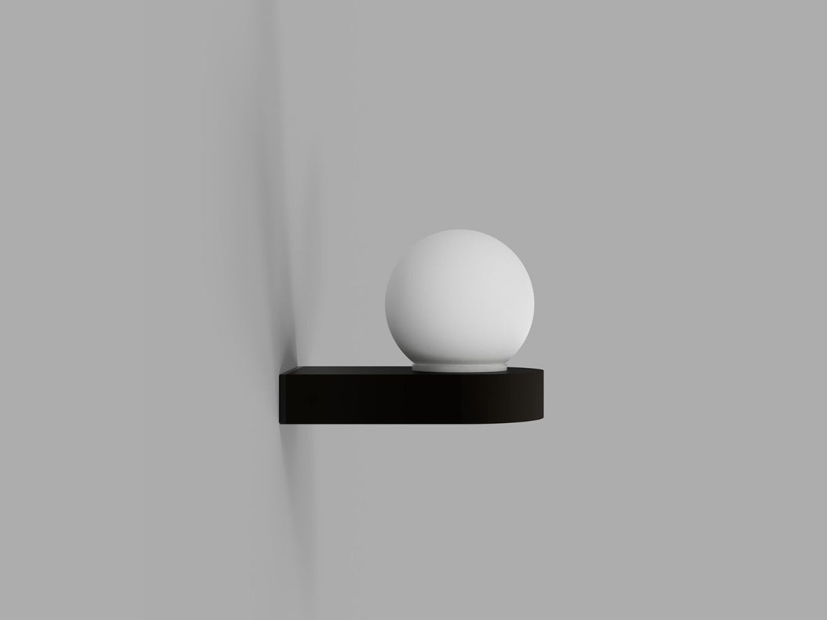 Orb Ledge Wall Light by Lighting Republic - IP44 rated