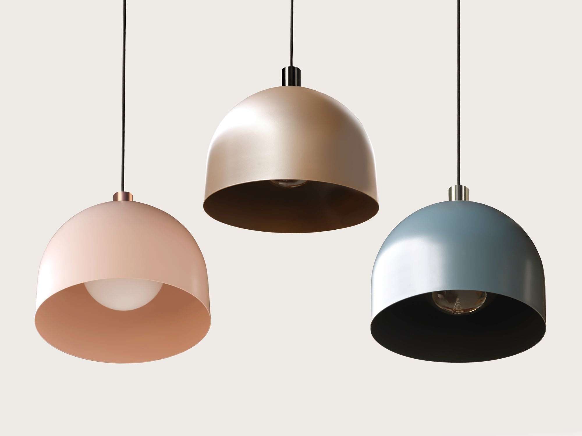Coloured Oscar Metal Shade Fergus Pendant - LIMITED EDITION