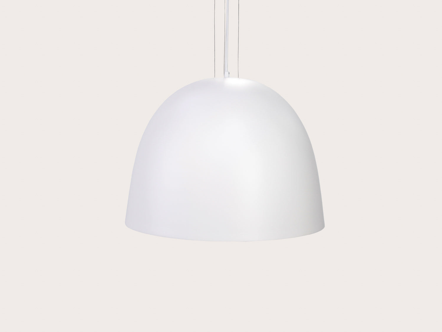 Oslo White Metal Pendant