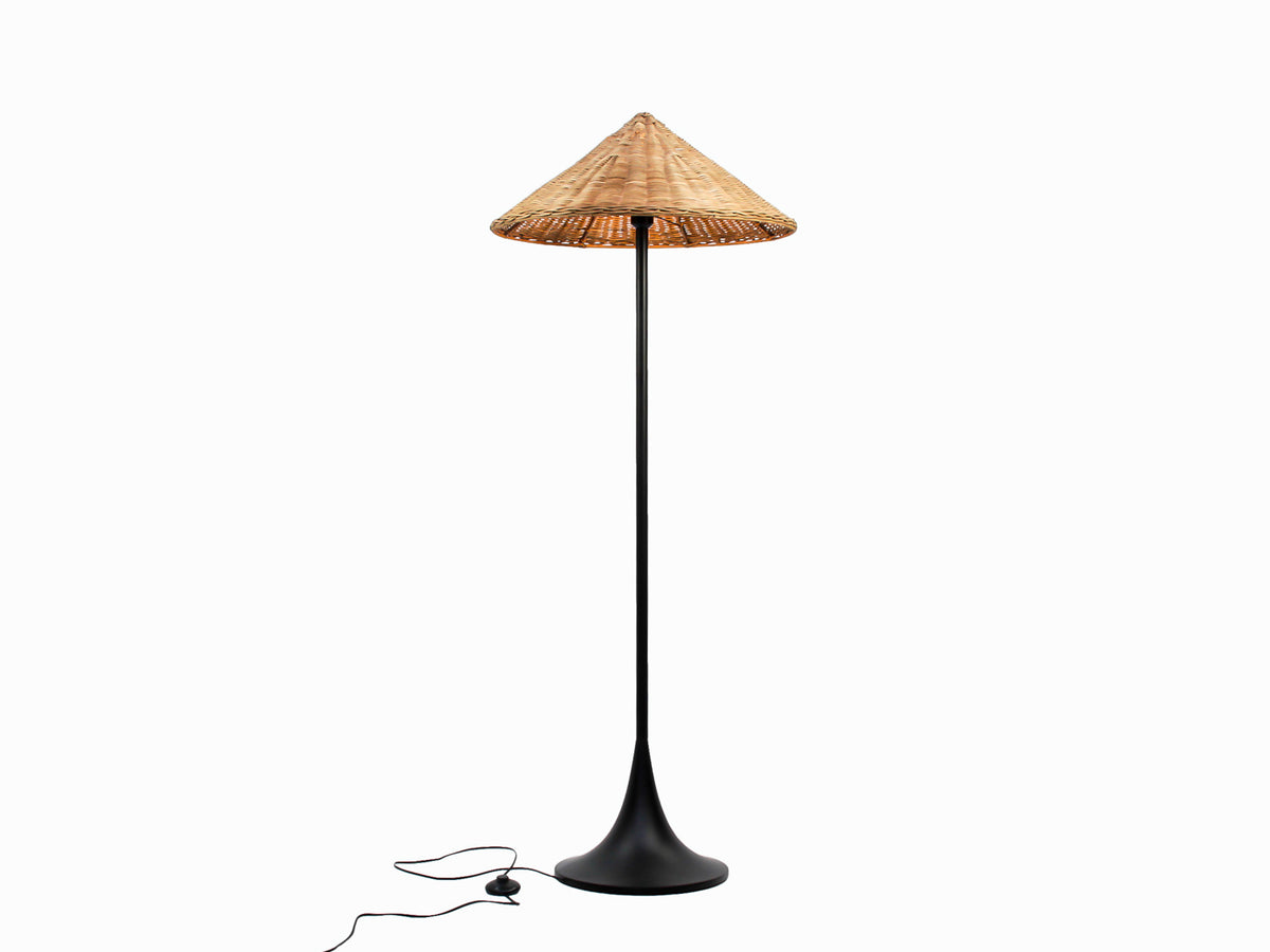 Rattan - Paris Floor Lamp Shade