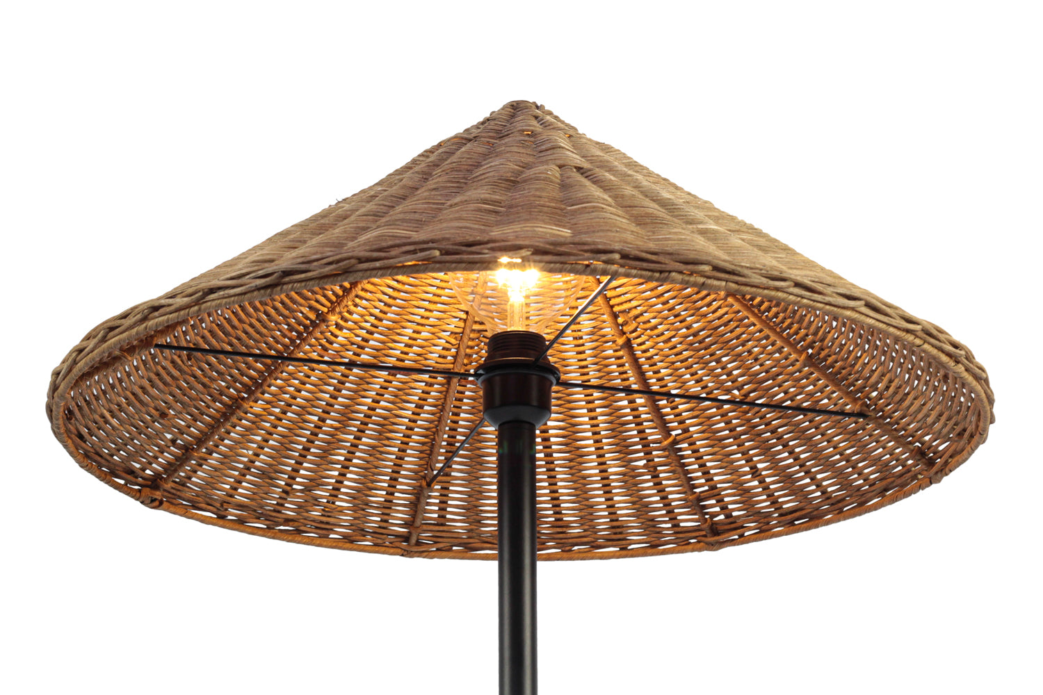 Rattan - Paris Floor Lamp Shade