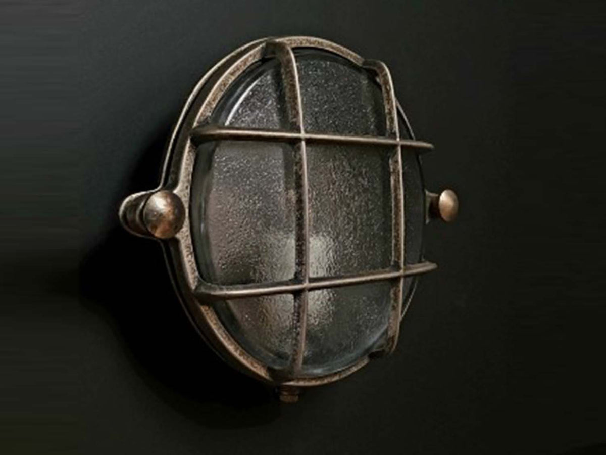 Hermes Bulkhead Outdoor Wall Light - IP64 rated