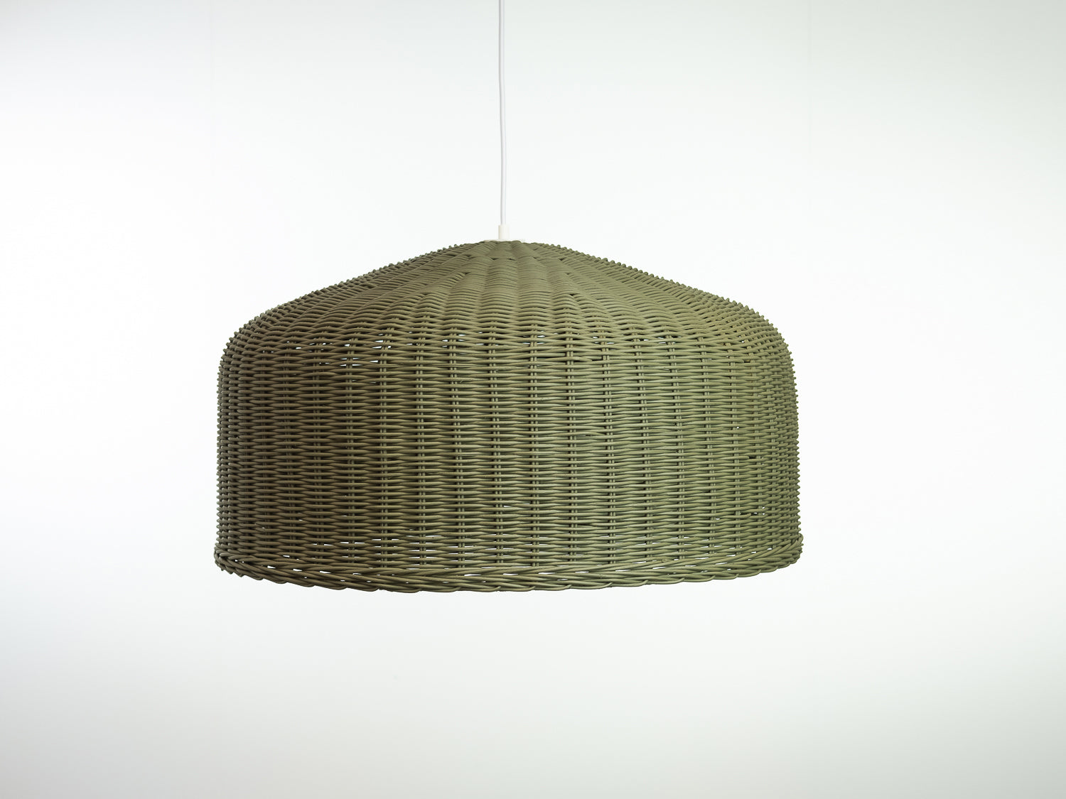 Coloured Rattan - Remi Wide Shade