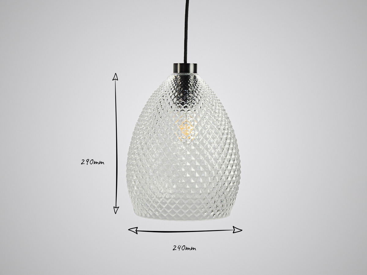 Sage Glass Fergus Pendant