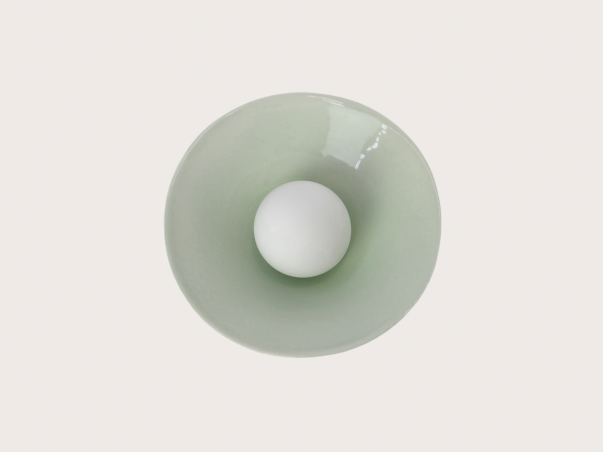 Vesta Ceramic Ceiling/Wall Mount Light