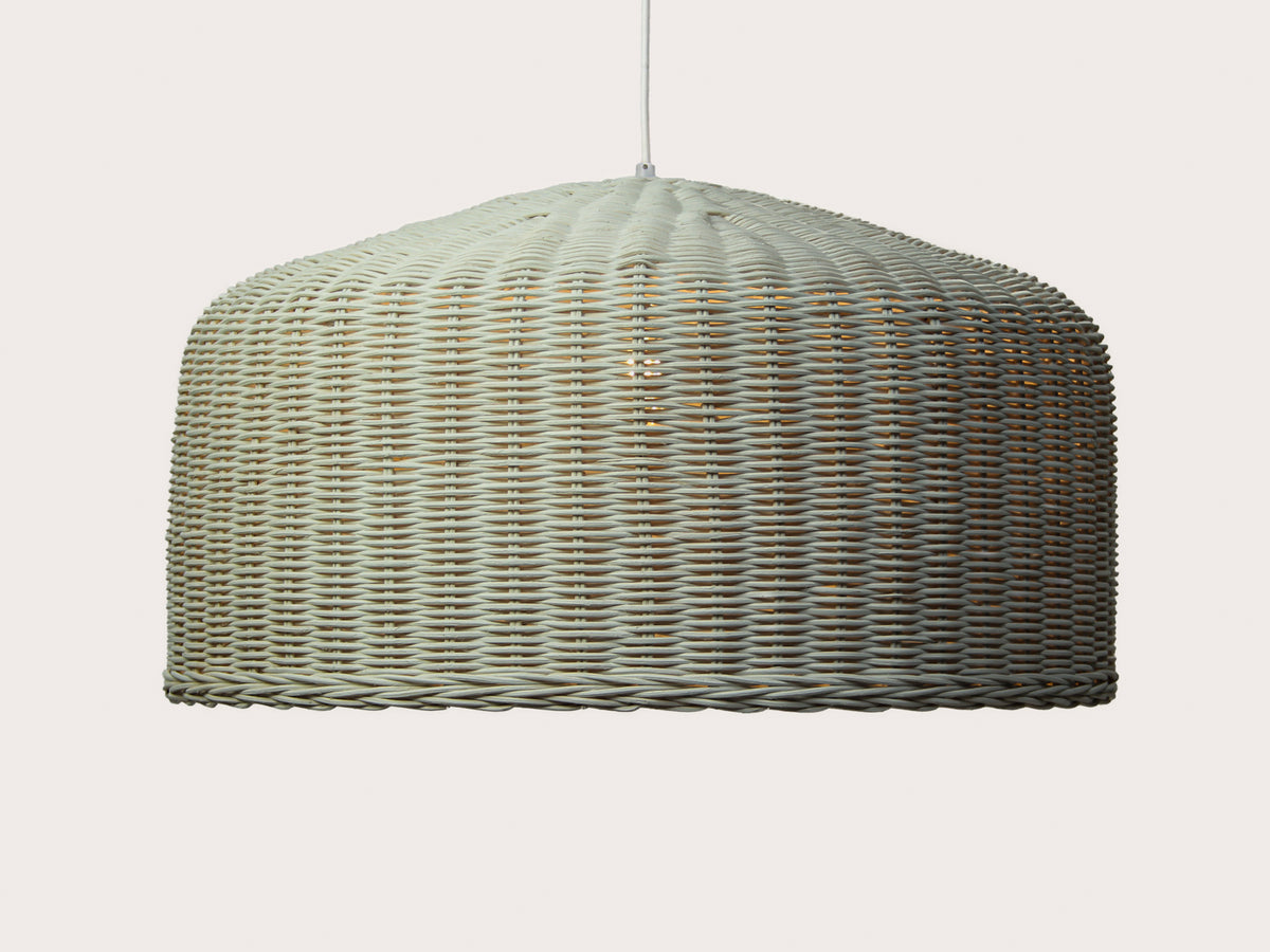 Coloured Rattan - Remi Wide Shade