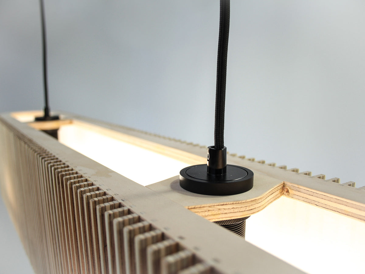 iO2 Slimline Rectangle Pendant - Small