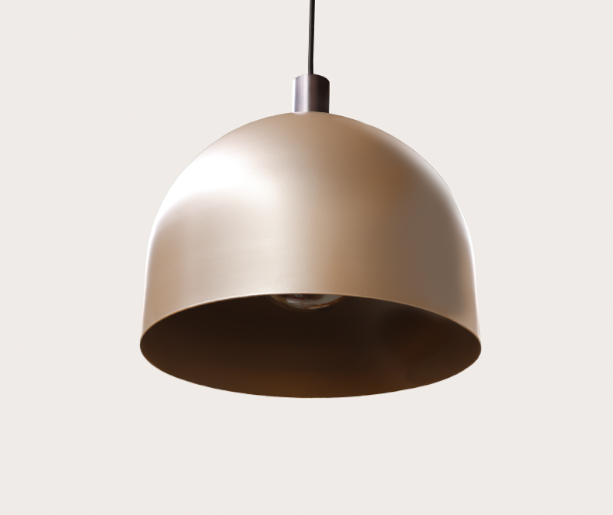 Coloured Oscar Metal Shade Fergus Pendant - LIMITED EDITION