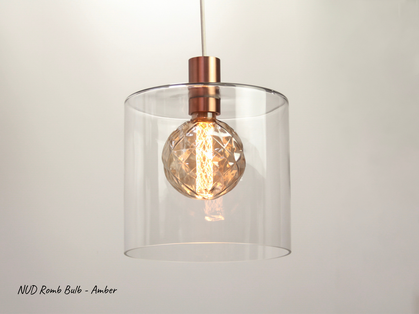 Indie Wide Glass Fergus Pendant