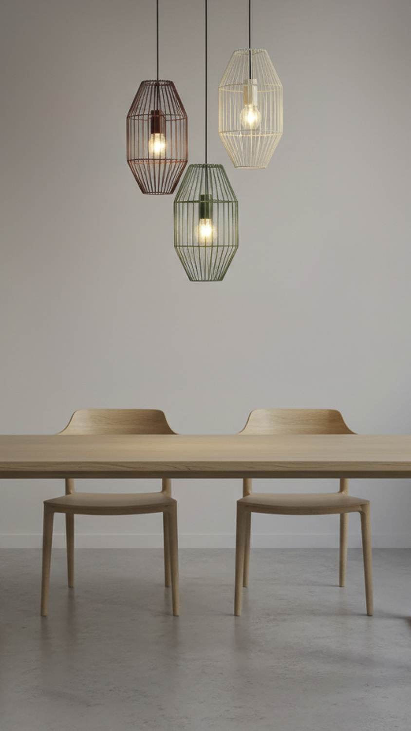 ICO Traders Collaboration - Oxford Wire Pendant