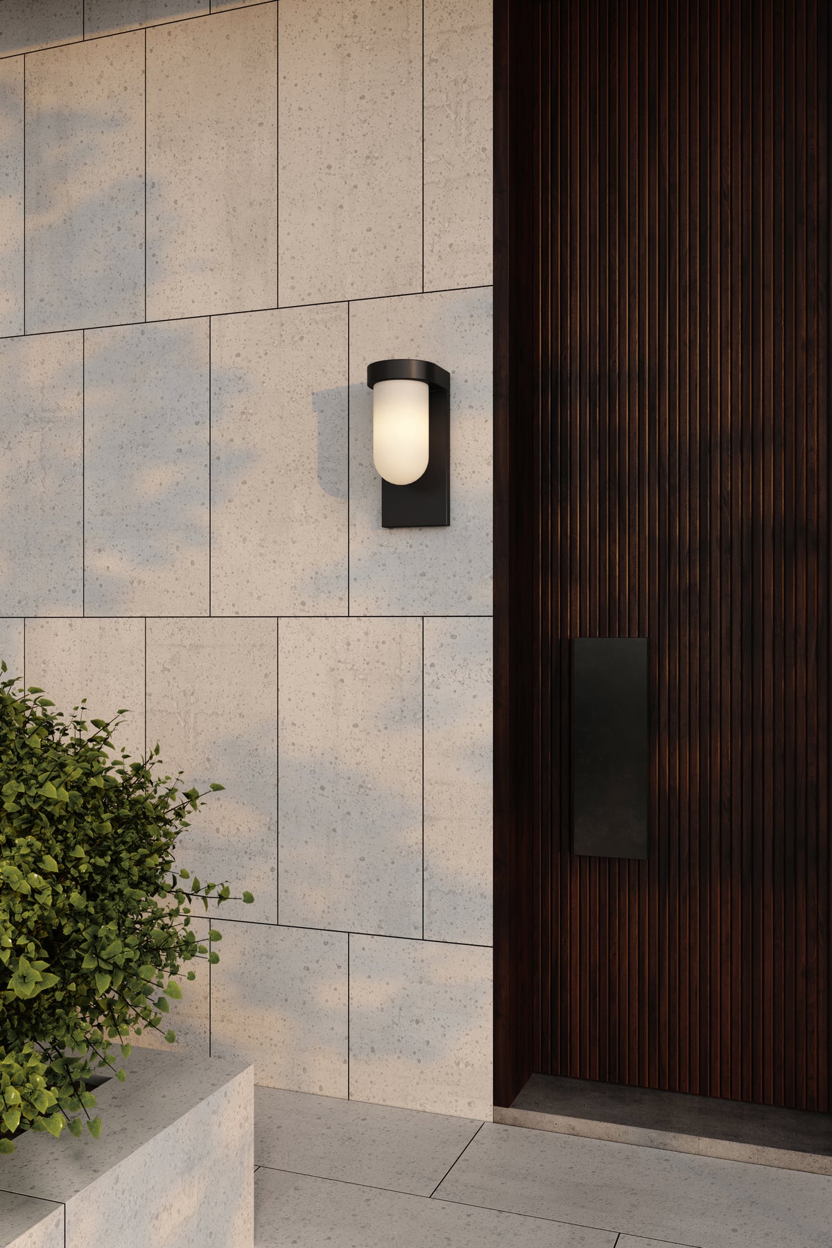 Tuva Outdoor Wall Light by Lighting Republic - IP44 rated