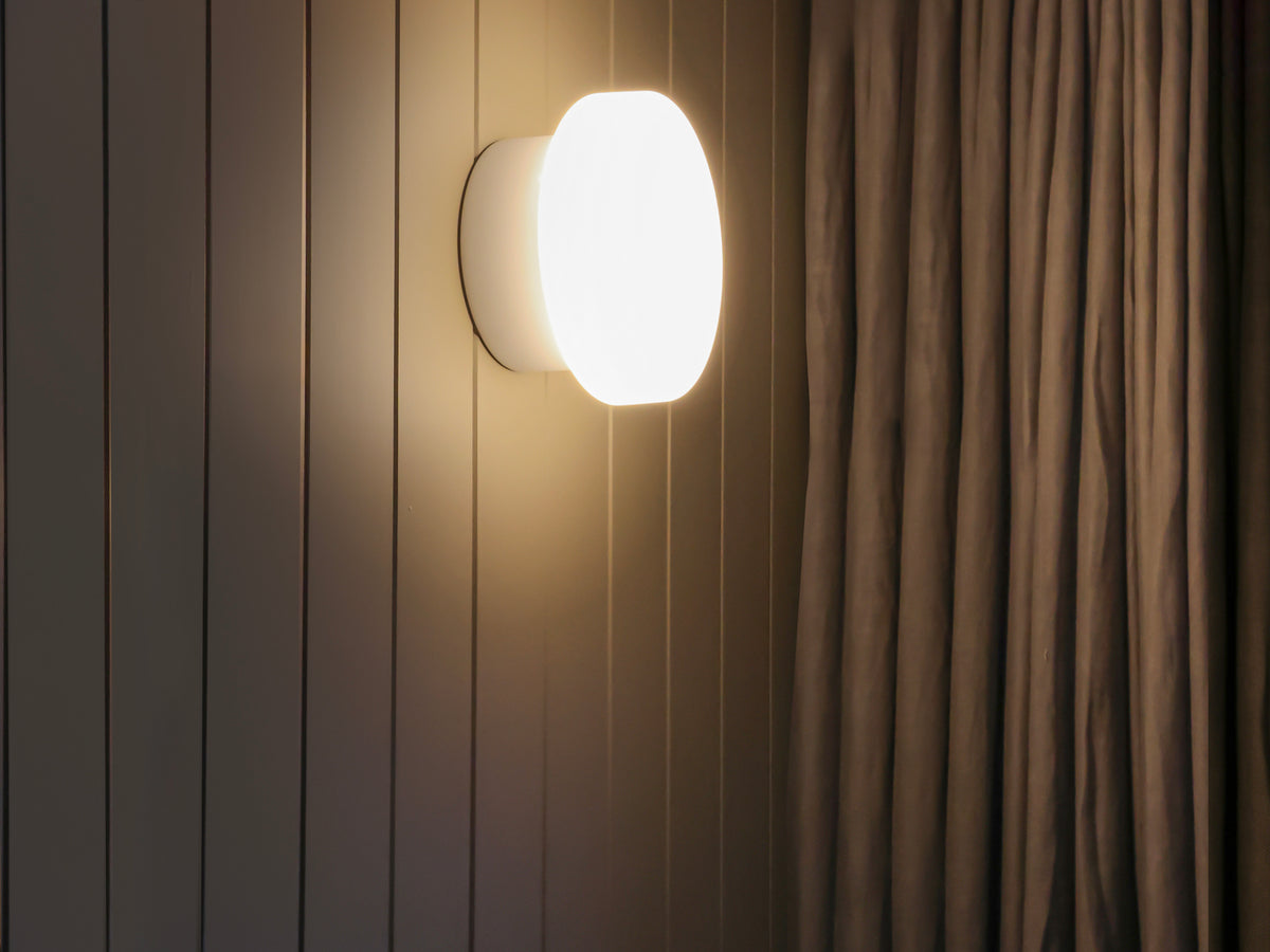 20cm Mr Button Ceiling/Wall Mount - IP44 rated