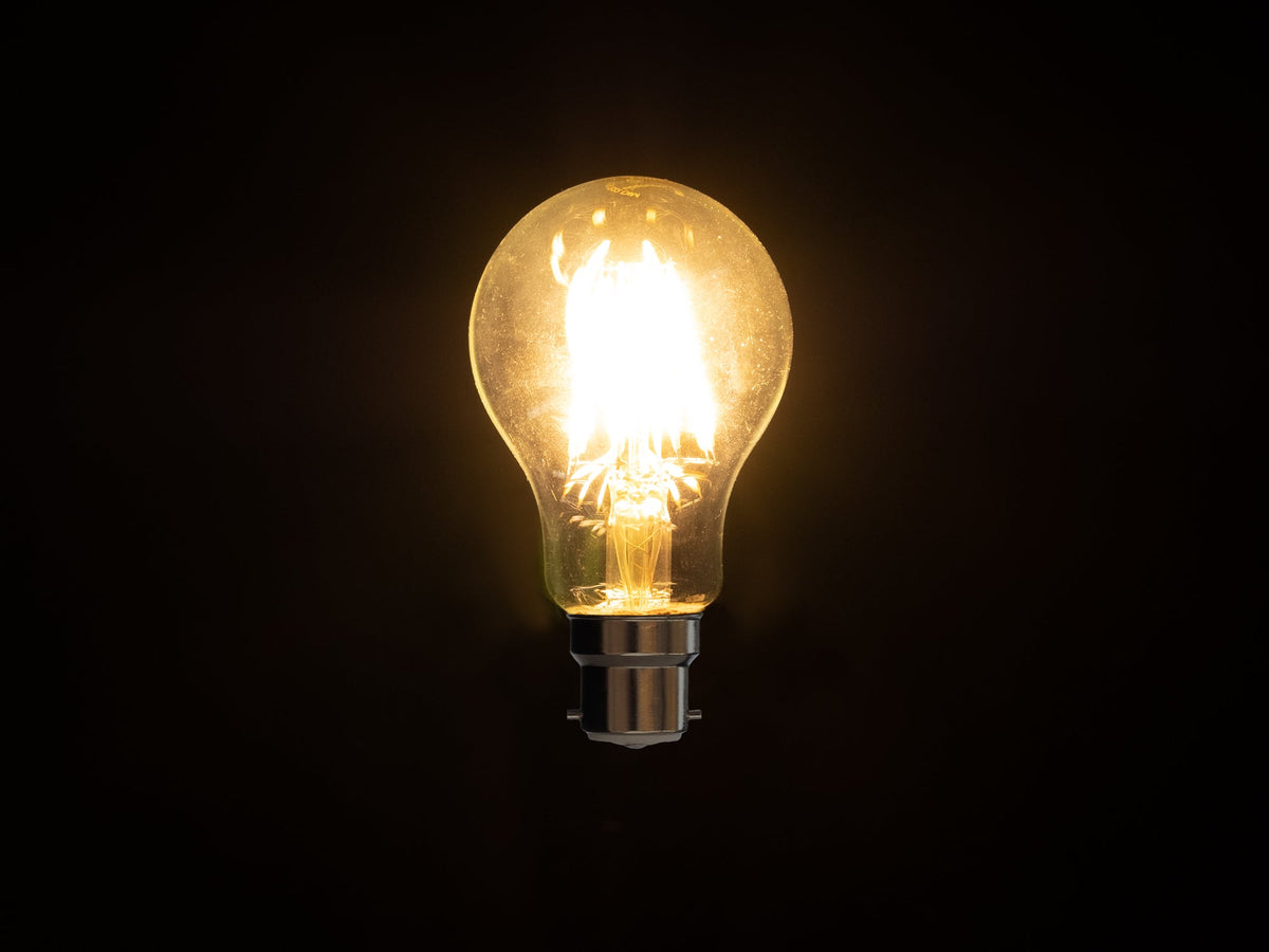 LED - A60 Dolly - 6W Squirrel - Bayonet - Cool or Warm White - img5dd6f7633d384