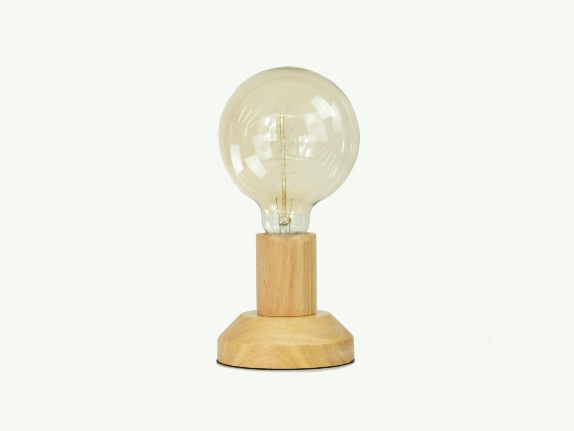 Bambino Bare Bulb Wooden Table Lamp - img5e795d61612eb