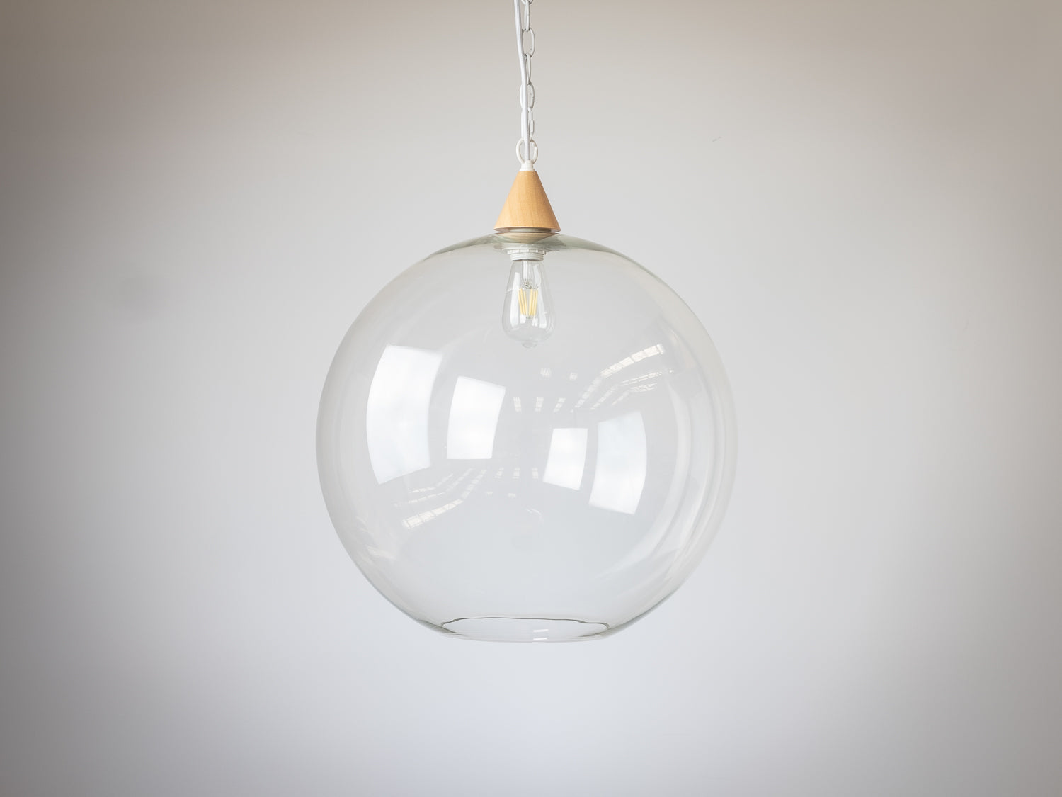 Apothecary 50cm Round Glass Pendant - img60a4665320086